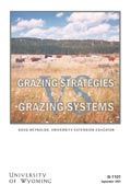 Grazing Strategies Versus Grazing Systems cover