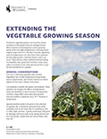 Extending the Vegetable Growing Season cover