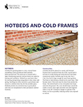 Gardening: Hotbeds & Cold Frames cover