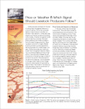 Price or Weather - Which Signal Should Livestock Producers Follow? cover