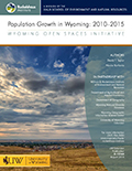 Population Growth in Wyoming: 2010-2015 cover