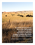 Economics of Transitioning from a Cow-Calf-Yearling Operation to a Stocker Operation as a Potential Strategy to Address Brucellosis Risk in Northwestern Wyoming cover