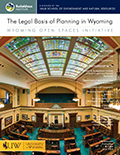 The Legal Basis of Planning in Wyoming cover