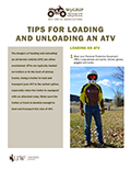 Tips for loading and unloading an ATV cover