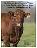 B-1338 National and State Economic Values of Cattle Ranching and Farming Based Ecosystem Services in the U.S. cover