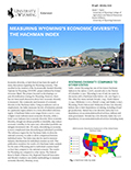 Measuring Wyoming's Economic Diversity: The Hachman Index cover