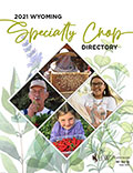 2021 Wyoming Specialty Crop Directory cover