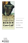 Enterprise Budget: Bison Cow-Calf cover