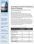 Wyoming Open Spaces: Conservation Easements: An Introductory Review for Wyoming cover