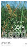 Basics of Grass Seed Production cover