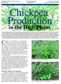 Chickpea Production in the High Plains cover