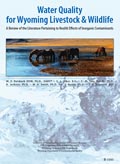 Water Quality for Wyoming Livestock & Wildlife  cover