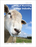 State of Wyoming Sheep Industry cover