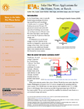 E3A Series: Solar Hot Water Applications for the Home, Farm, or Ranch cover