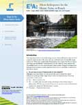 E3A Series: Micro-hydropower for the Home, Farm or Ranch cover