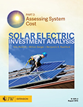 Solar Electric Investment Analysis - Part 2: Assessing System Cost cover