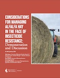 Considerations for Managing Alfalfa Hay in the Face of Insecticide Resistance: Demonstration and Discussion cover