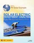 Solar Electric Investment Analysis - Part 6: PV Solar Example cover
