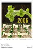 Plant Pathology Research and Demonstration Progress Report -- 2006 cover