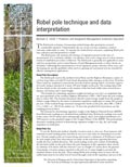 Robel pole technique and data interpretation cover