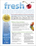 Fresh Approaches: Ideas for enjoyable and healthy foods at social events and other gatherings cover