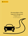 Wyoming Rights-of-Way Vegetation Management cover
