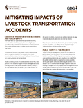 Mitigating Impacts of Livestock Transportation Accidents cover