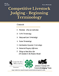 Competitive Livestock Judging - Beginning Terminology cover