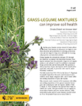 Grass-Legume Mixtures Can Improve Soil Health cover