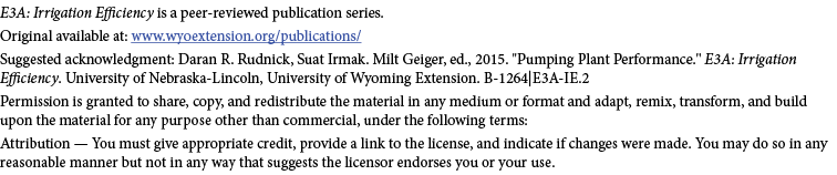 E3A: Irrigation Efficiency is a peer-reviewed publication series. Original available at: www.wyoextension.org/publica...