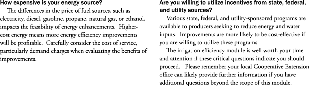 How expensive is your energy source? The differences in the price of fuel sources, such as electricity, diesel, gasol...