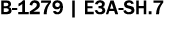 B-1279 | E3A-SH.7