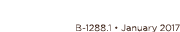 B-1288.1 • January 2017