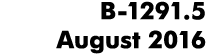 B-1291.5 August 2016