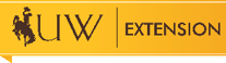 University of Wyoming Extension logo  